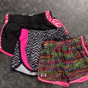 Colorful Athletic Shorts Set